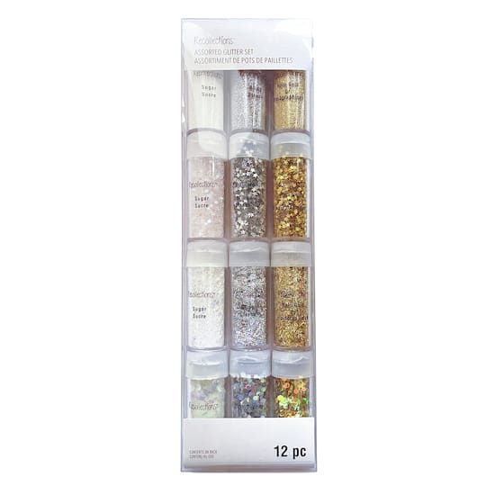 6 Packs: 12 ct. (72 total) Metallic Glitter Pack by Recollections&#x2122;